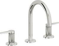 California Faucets - 5302K-PC - 8" Widespread Lavatory Faucet - Polished Chrome - D Street