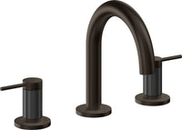 California Faucets - 5202MFZB-BTB - 8" Widespread Lavatory Faucet with ZeroDrain - Bella Terra Bronze - D Street