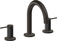 California Faucets - 5202MFZBF-ORB - 8" Widespread Lavatory Faucet with Completely Finished ZeroDrain - Oil Rubbed Bronze - D Street