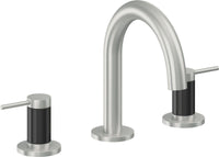 California Faucets - 5202MFZB-SC - 8" Widespread Lavatory Faucet with ZeroDrain - Satin Chrome (PVD) - D Street