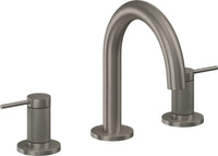 California Faucets - 5202MKZBF-GRP - 8" Widespread Lavatory Faucet with Completely Finished ZeroDrain - Graphite (PVD) - D Street