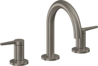 California Faucets - 5302M-GRP - 8" Widespread Lavatory Faucet - Graphite (PVD) - D Street