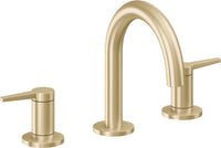 California Faucets - 5302M-SB - 8" Widespread Lavatory Faucet - Satin Brass (PVD) - D Street