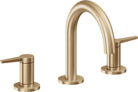 California Faucets - 5302M-SBZ - 8" Widespread Lavatory Faucet - Satin Bronze (PVD) - D Street