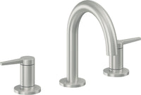 California Faucets - 5302M-SC - 8" Widespread Lavatory Faucet - Satin Chrome (PVD) - D Street