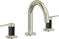 California Faucets - 5302MFZB-BNU - 8" Widespread Lavatory Faucet with ZeroDrain - Burnished Nickel Uncoated - D Street