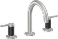 California Faucets - 5302MFZBF-SC - 8" Widespread Lavatory Faucet with Completely Finished ZeroDrain - Satin Chrome (PVD) - D Street