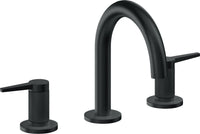 California Faucets - 5302MK-CB - 8" Widespread Lavatory Faucet - Carbon (PVD) - D Street