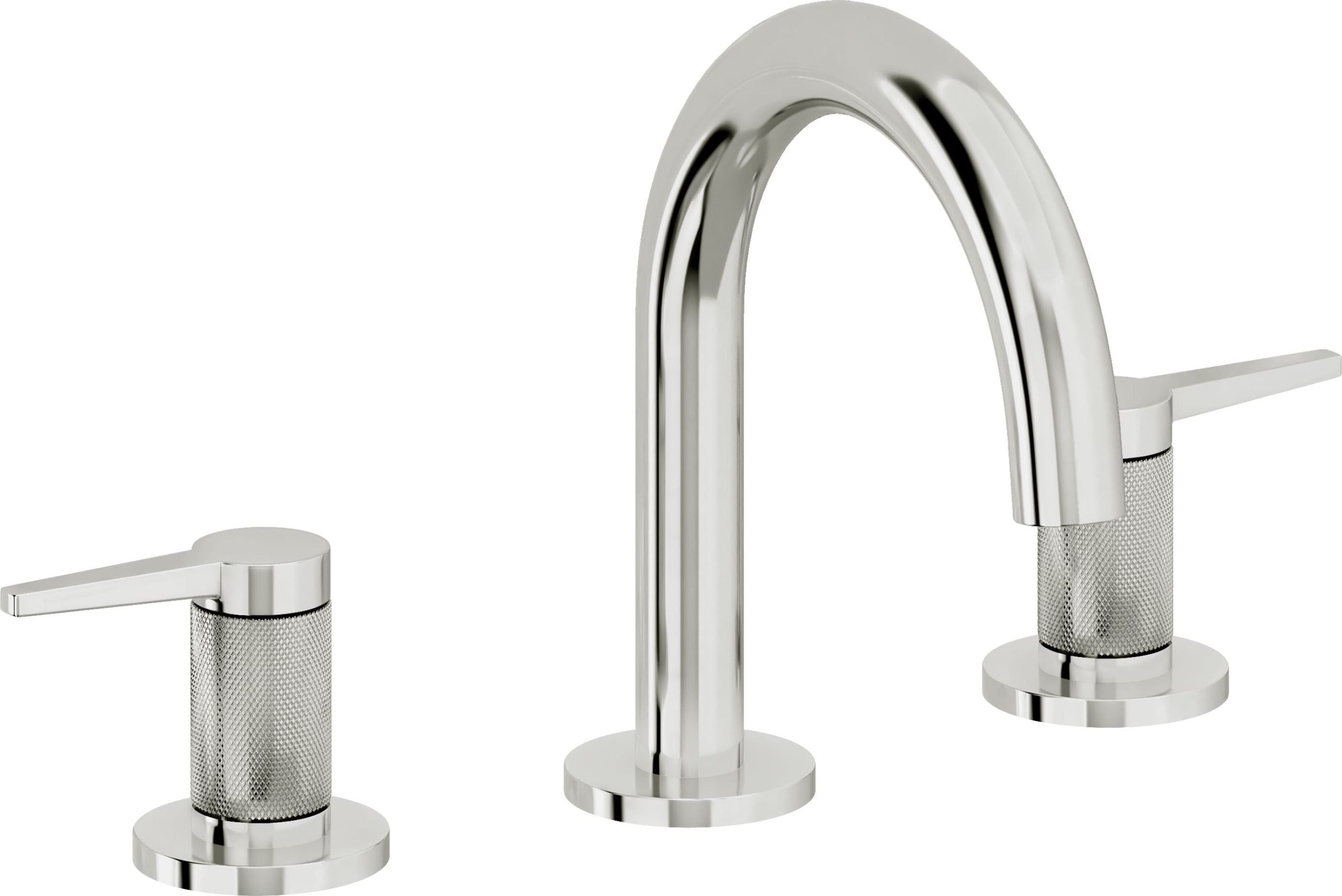 California Faucets - 5302MK-PC - 8" Widespread Lavatory Faucet - Polished Chrome - D Street