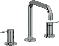 California Faucets - 5202QZB-BLKN - 8" Widespread Lavatory Faucet with ZeroDrain - Black Nickel (PVD) - D Street