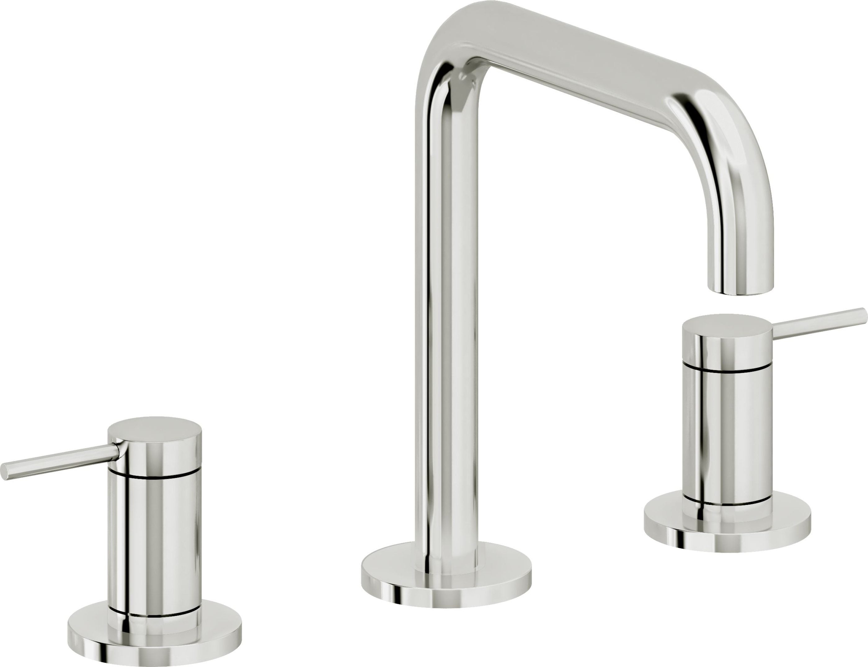 California Faucets - 5202Q-PC - 8" Widespread Lavatory Faucet - Polished Chrome - D Street