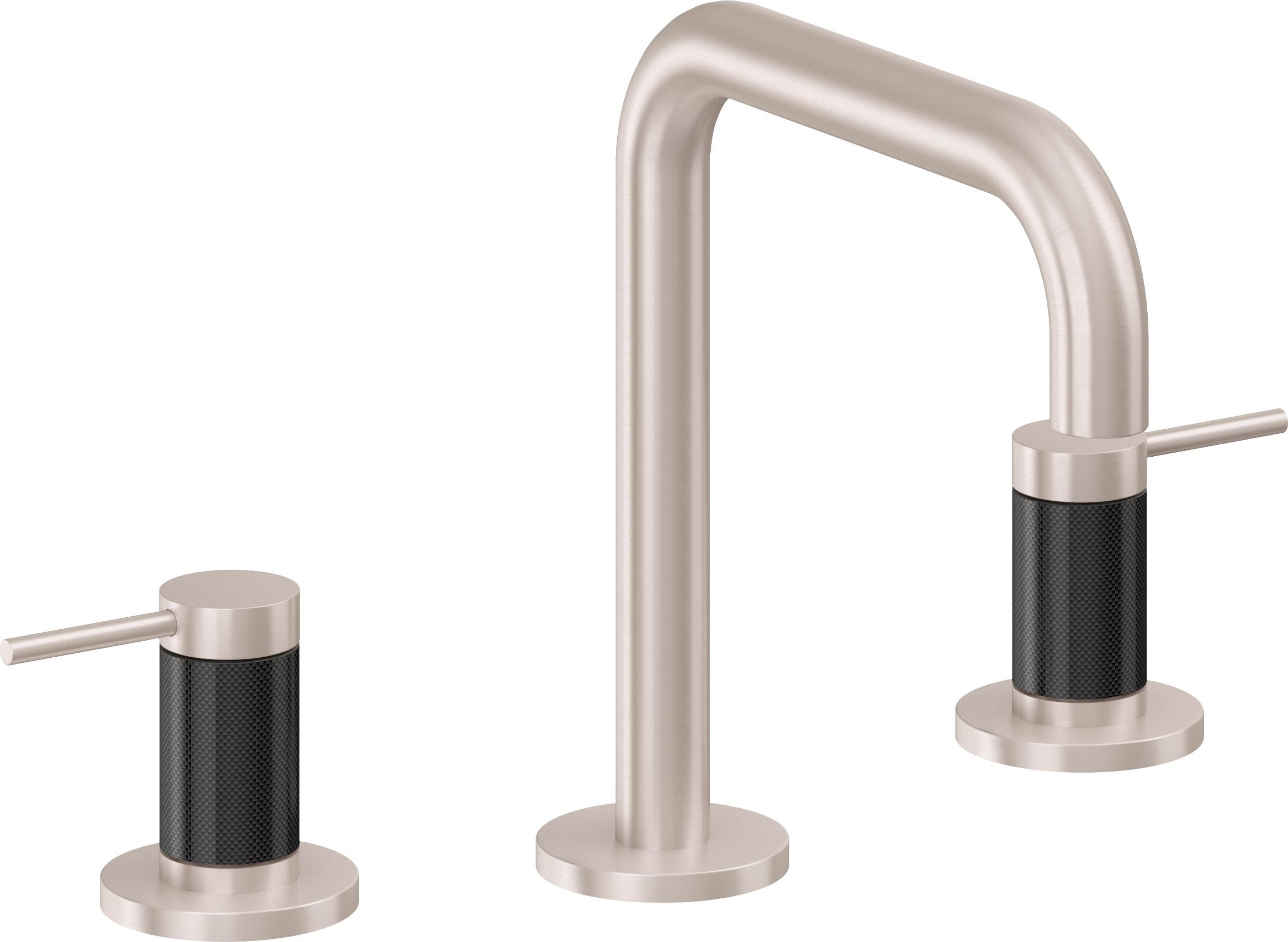 California Faucets - 5202QF-SN - 8" Widespread Lavatory Faucet - Satin Nickel  - D Street