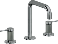 California Faucets - 5202QK-BLKN - 8" Widespread Lavatory Faucet - Black Nickel (PVD) - D Street