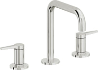 California Faucets - 5302Q-PC - 8" Widespread Lavatory Faucet - Polished Chrome - D Street