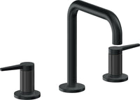 California Faucets - 5302QF-CB - 8" Widespread Lavatory Faucet - Carbon (PVD) - D Street