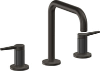 California Faucets - 5302QFZBF-ORB - 8" Widespread Lavatory Faucet with Completely Finished ZeroDrain - Oil Rubbed Bronze - D Street