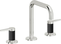 California Faucets - 5302QF-PC - 8" Widespread Lavatory Faucet - Polished Chrome - D Street