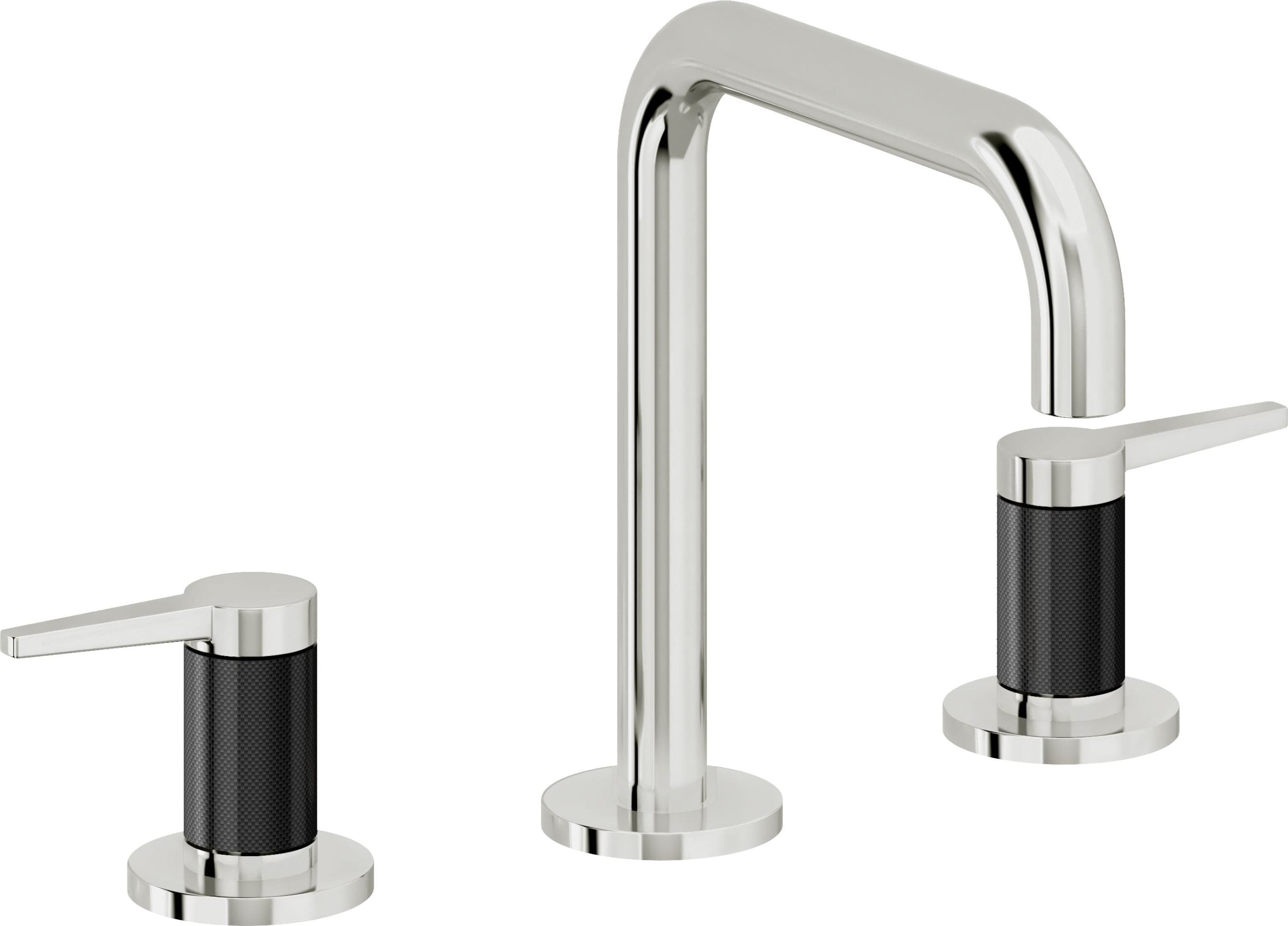 California Faucets - 5302QF-PC - 8" Widespread Lavatory Faucet - Polished Chrome - D Street