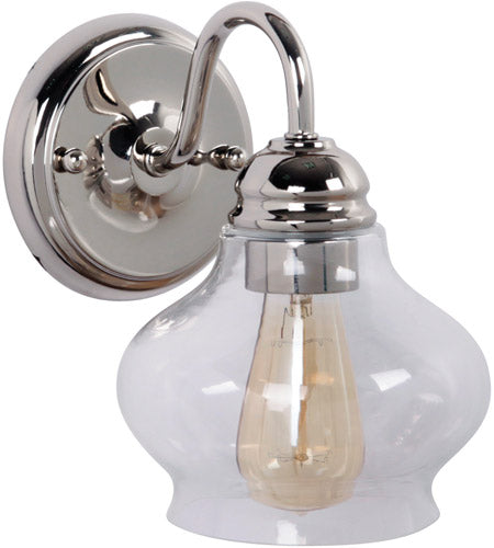 Craftmade - 35001-PLN - Yorktown One Light Wall Sconce in Polished Nickel Finish - Yorktown