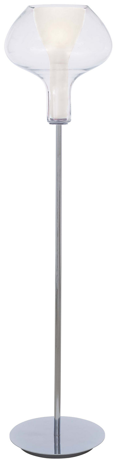 George Kovacs - P3808-077 - One Light Torchiere - Soft - Chrome