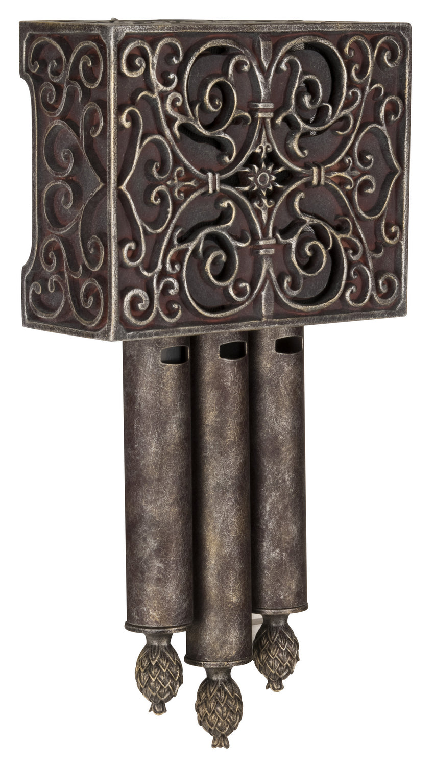 Craftmade - CA3-RC - Westminster Chime Carved Short Chime in Renaissance Crackle Finish - Westminster Chime