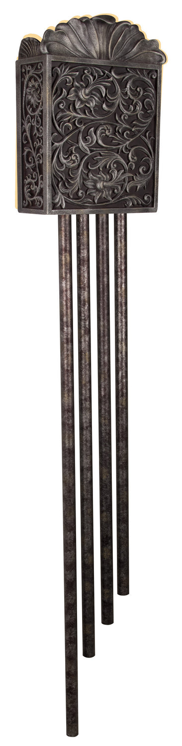 Craftmade - CA4-RC - Westminster Chime-With Long Tubes Carved Long Chime in Renaissance Crackle Finish - Westminster Chime-With Long Tubes