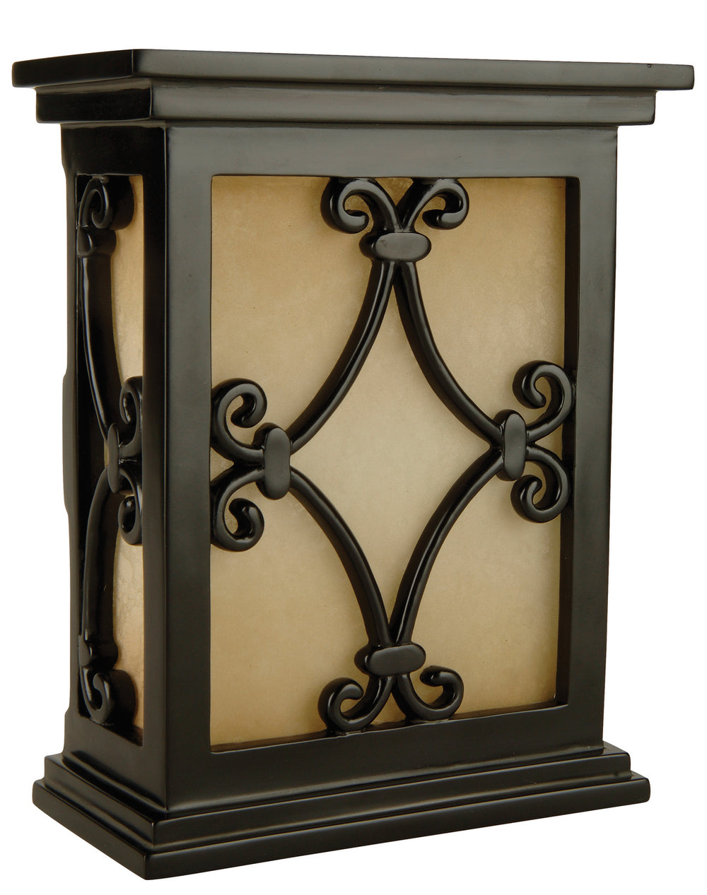 Craftmade - CH1515-BK - Designer-Chime Hand-Carved Scroll Design Chime in Black Finish - Designer-Chime