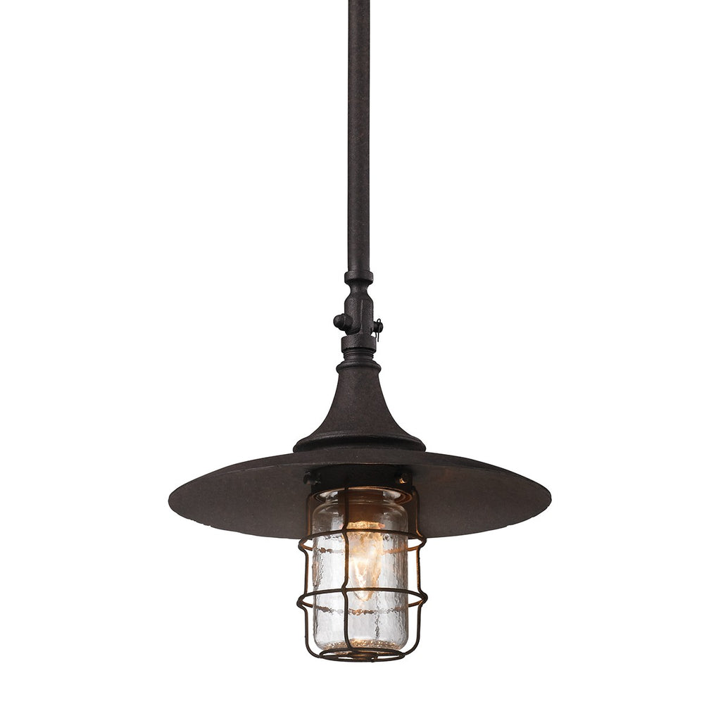 Troy Lighting - F3228-HBZ - One Light Hanging Lantern - Allegheny - Centennial Rust