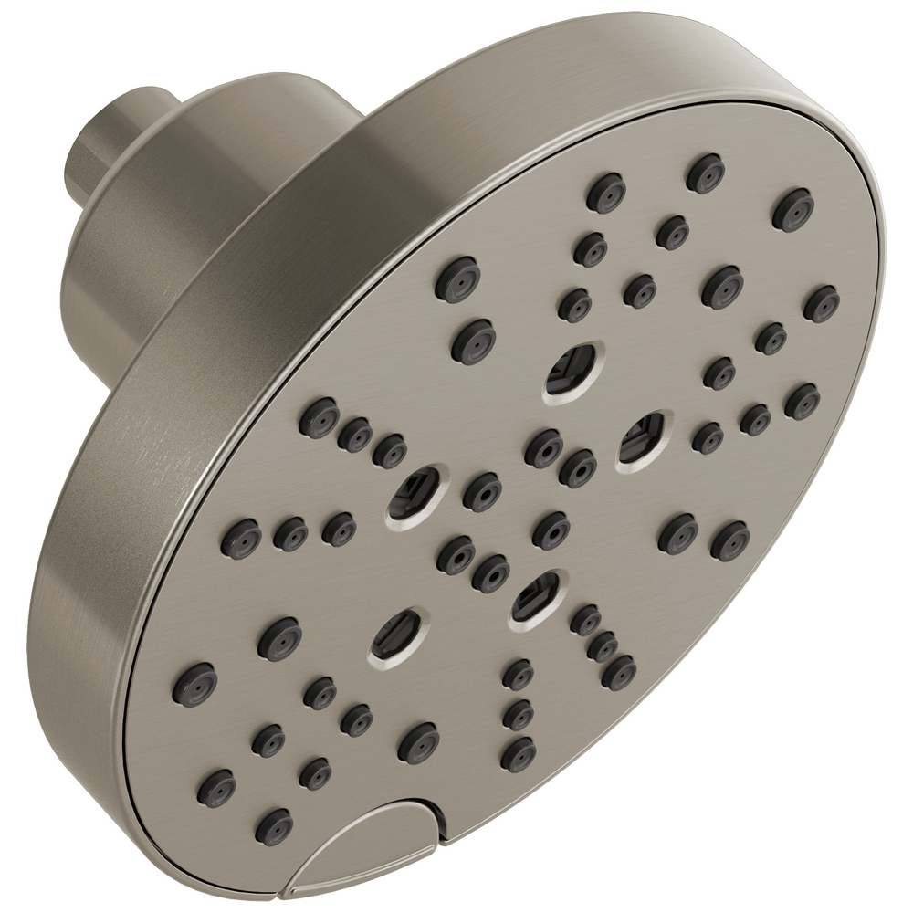 Delta Universal Showering Components: 5-Setting H2OKinetic Round Cont Raincan - Maison&Co.