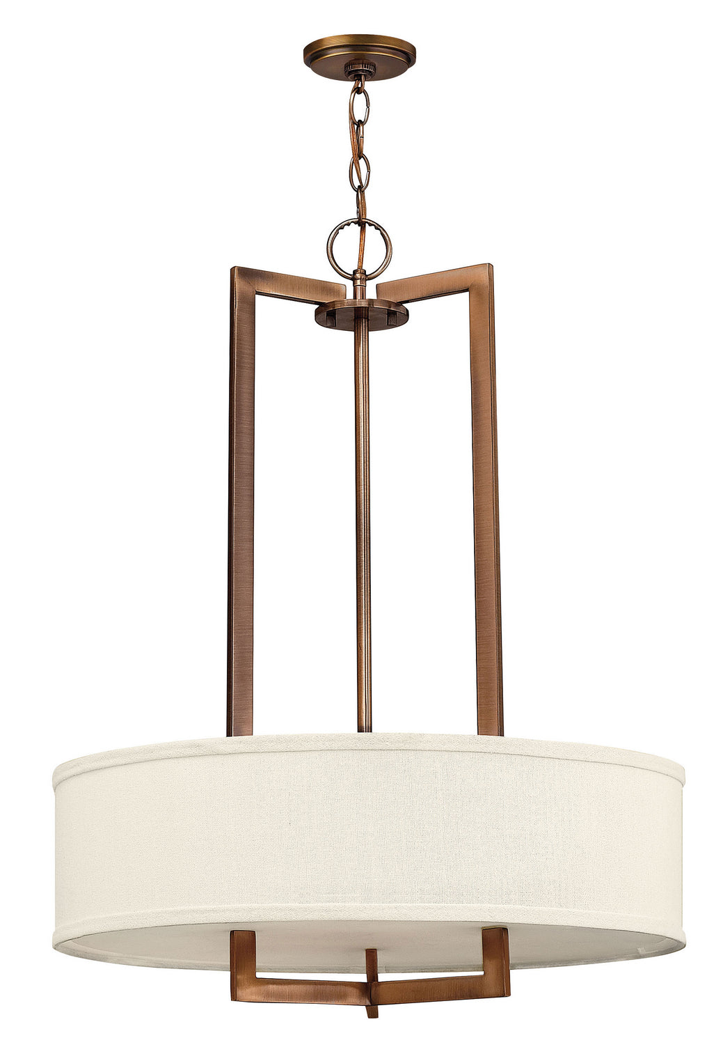 Hinkley - 3204BR-LED - LED Pendant - Hampton - Brushed Bronze