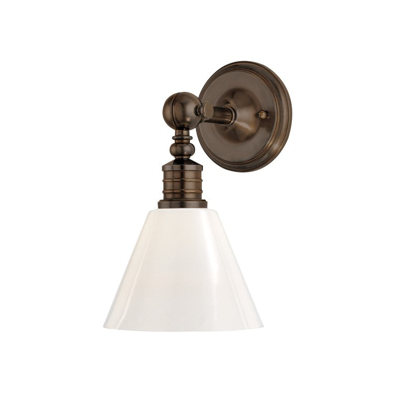 Hudson Valley - 9601-DB - One Light Wall Sconce - Darien - Distressed Bronze