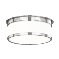 Hudson Valley - 712-PN - Two Light Flush Mount - Geneva - Polished Nickel