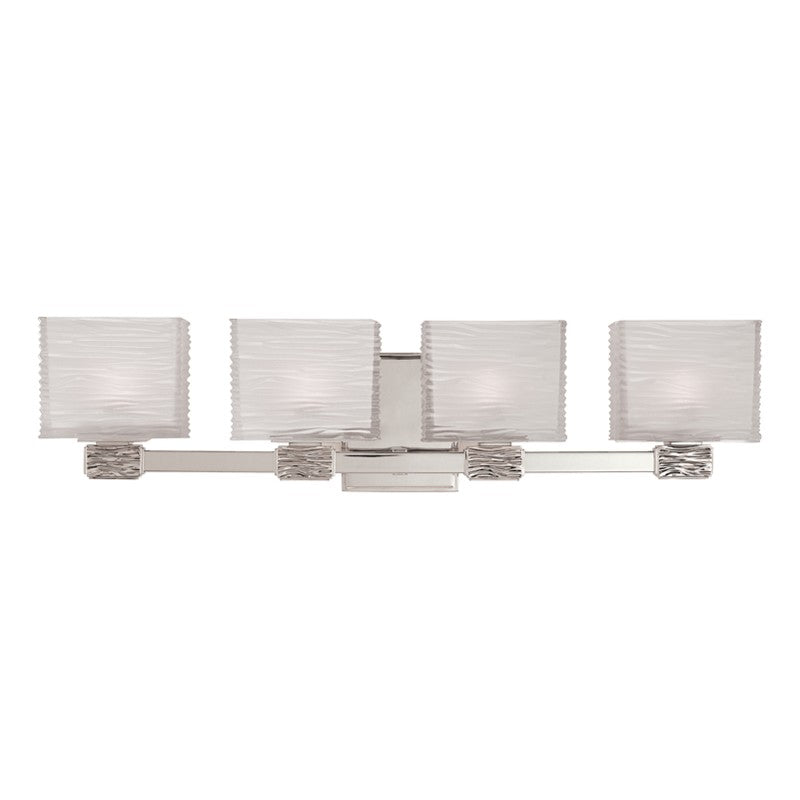 Hudson Valley - 4664-PN - Four Light Bath Bracket - Hartsdale - Polished Nickel