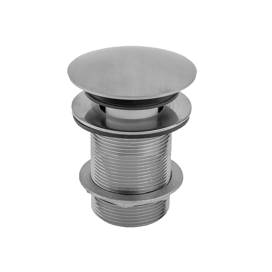 Extra Long Thread Round Toe Control Drain Strainer - 4" Long Thread in Multiple Finishes