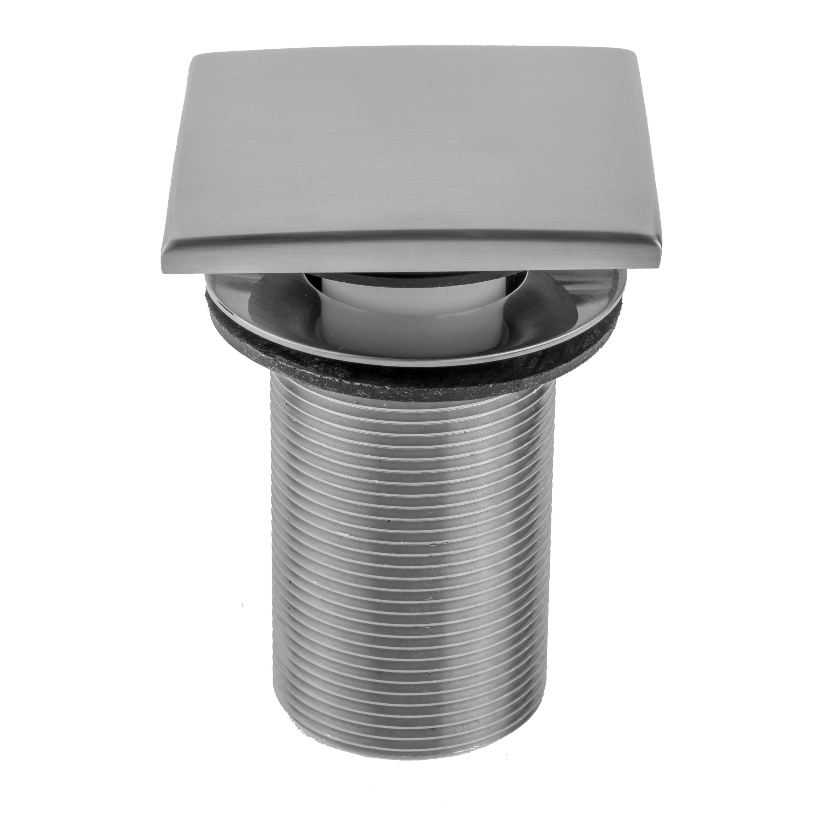 Extra Long Thread Square Toe Control Drain Strainer - 4" Long Thread in Multiple Finishes