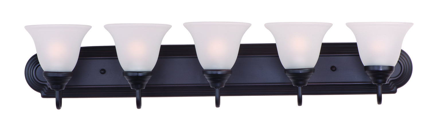 Essentials - 801x Five Light Bath Vanity in Multiple Finishes