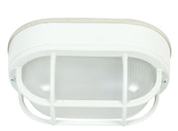 Craftmade - Z396 - Bulkheads Oval and Round One Light Flushmount in Mulltiple Finishes - Bulkheads Oval and Round