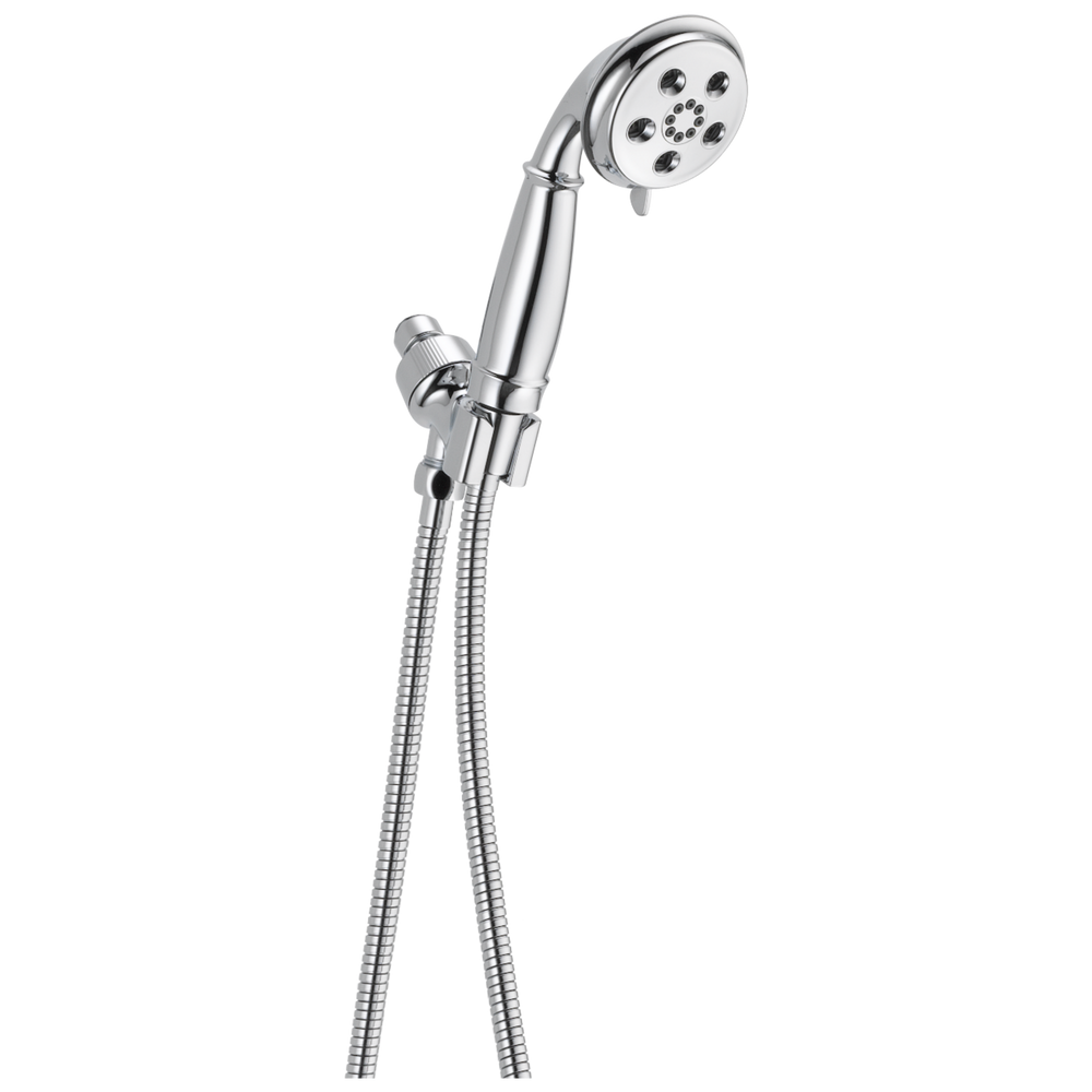 Delta Universal Showering Components: H<sub>2</sub>Okinetic® 3-Setting Shower Mount Hand Shower