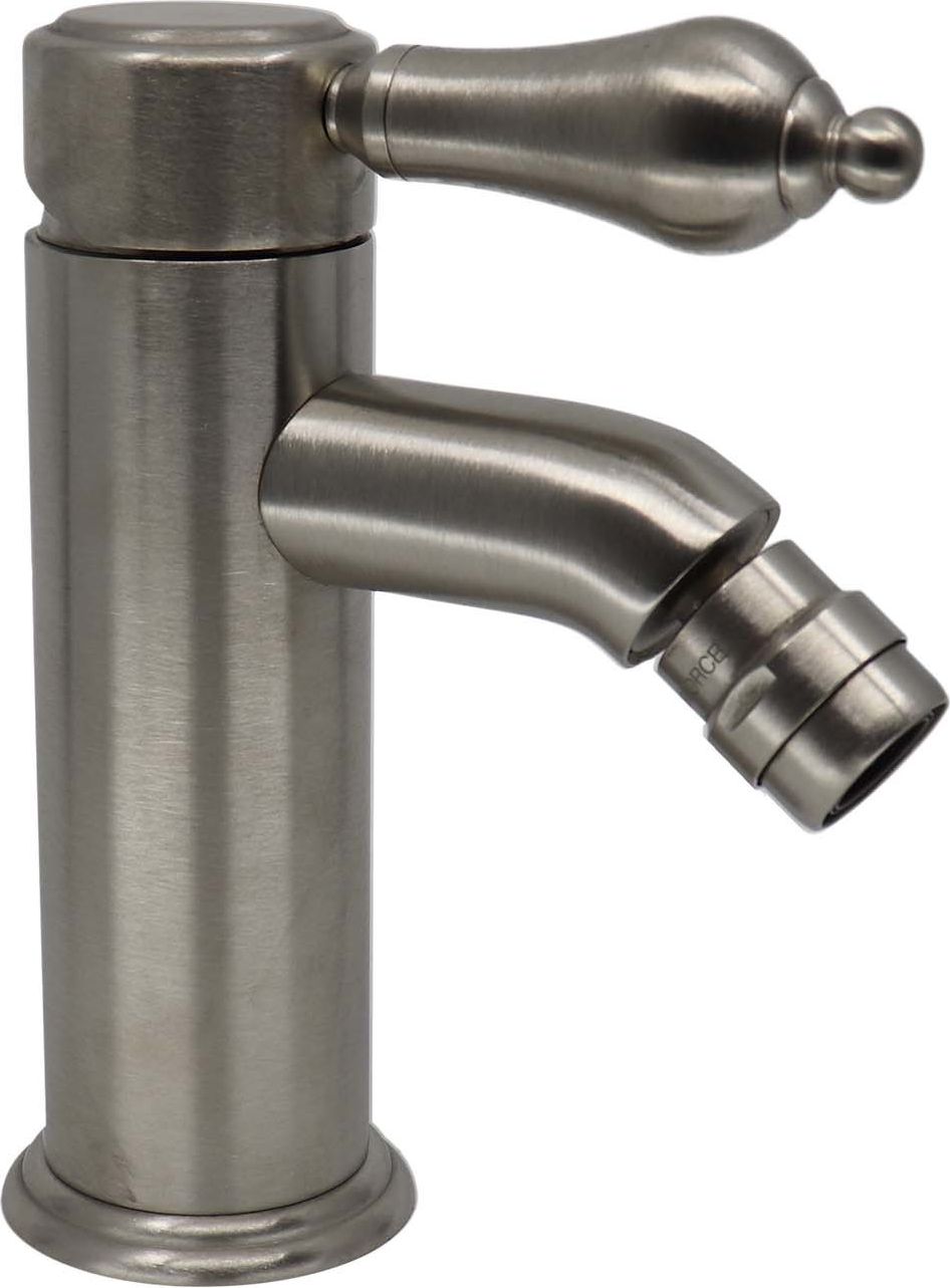 California Faucets - 5504-1-SN - Single Hole Bidet - Satin Nickel  - Coronado