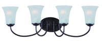 Maxim - 10054FTOI - Four Light Bath Vanity - Logan - Oil Rubbed Bronze