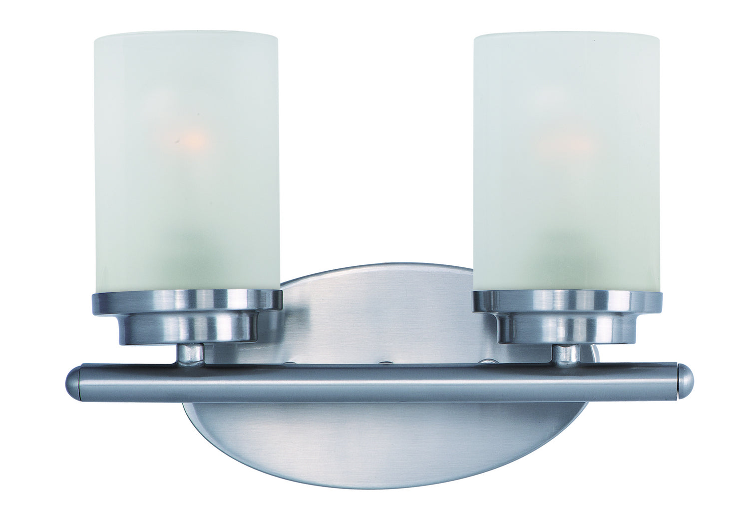Corona Two Light Bath Vanity in Multiple Finishes