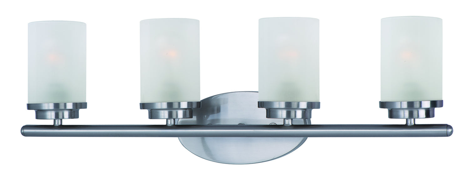 Corona Four Light Bath Vanity in Multiple Finishes