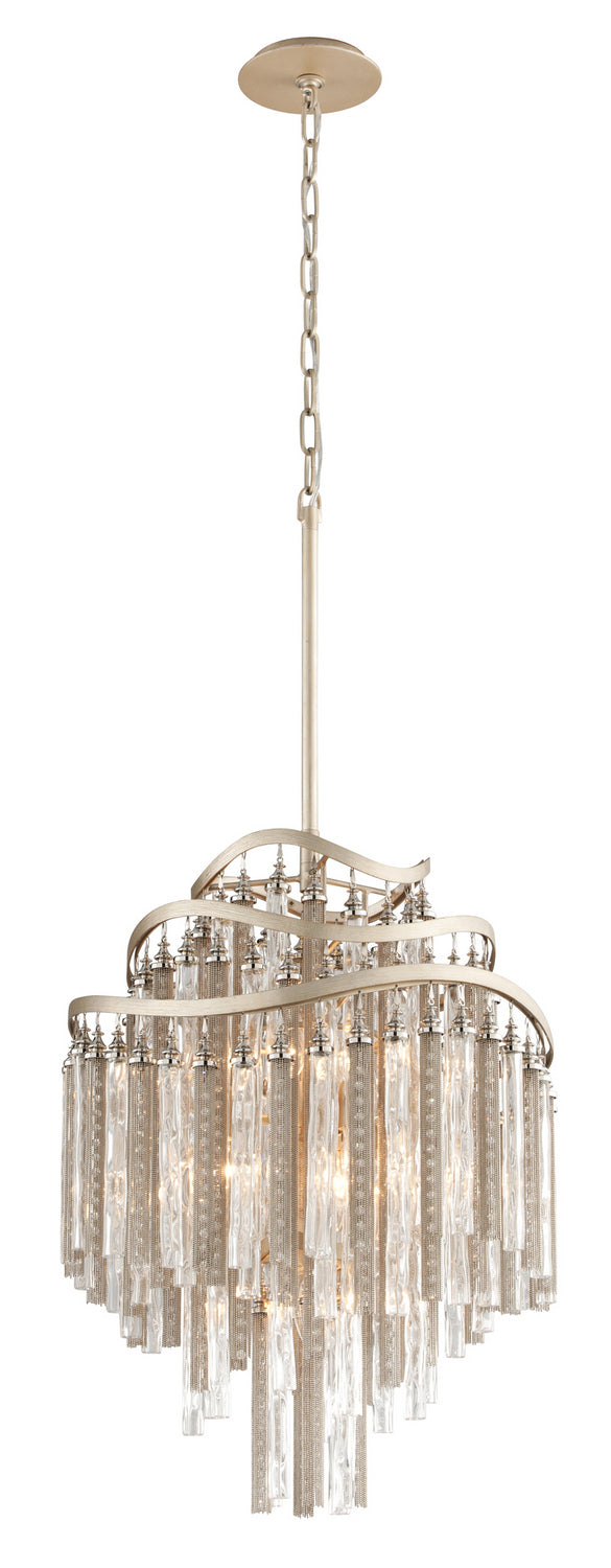 Corbett Lighting - 176-47 - Seven Light Chandelier - Chimera - Tranquility Silver Leaf