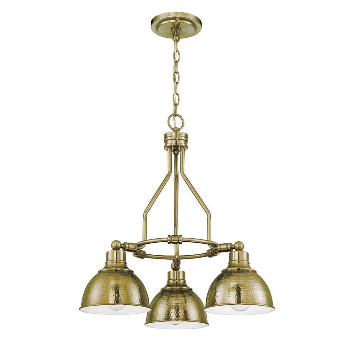 Craftmade - 35923 - Timarron Three Light Chandelier in Mulltiple Finishes - Timarron