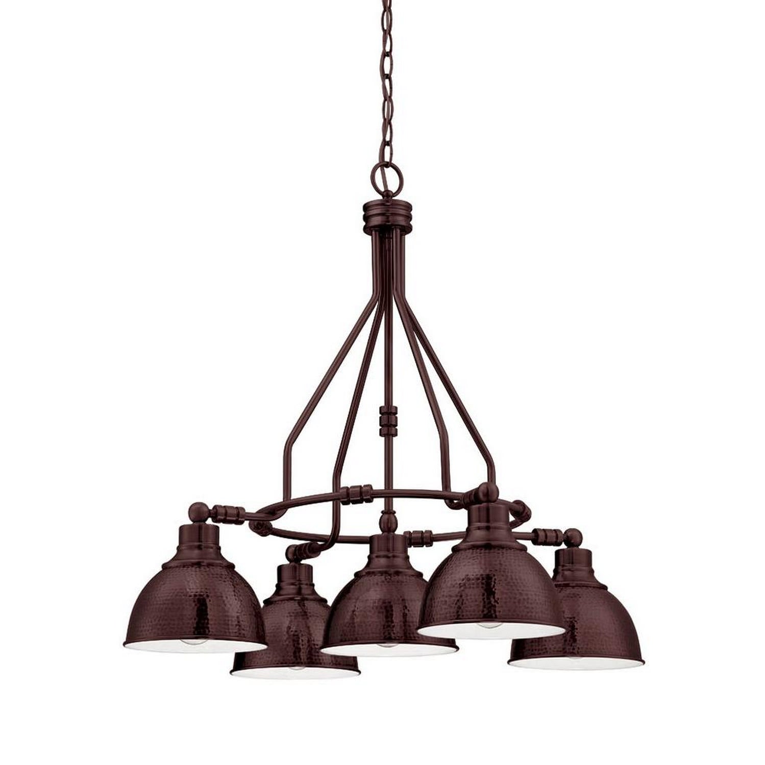 Craftmade - 35925 - Timarron Five Light Chandelier in Mulltiple Finishes - Timarron