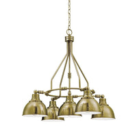 Craftmade - 35925 - Timarron Five Light Chandelier in Mulltiple Finishes - Timarron