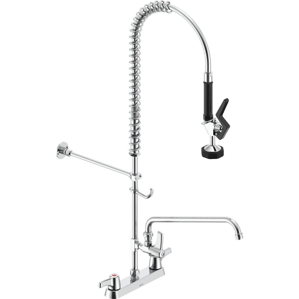 Commercial 55C: Pre-Rinse 8" Deck Mount Faucet - Maison&Co.