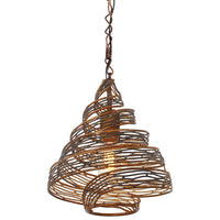 Varaluz - 240P01HO - One Light Mini Pendant - Flow - Hammered Ore