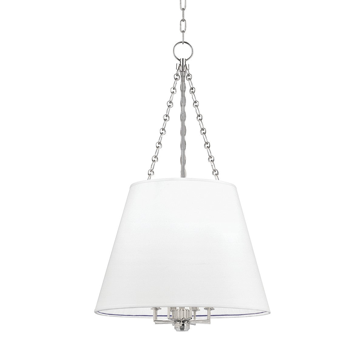 Hudson Valley - 6422-PN - Eight Light Pendant - Burdett - Polished Nickel