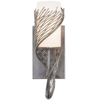 Varaluz - 240K01SL - One Light Wall Sconce - Flow - Steel